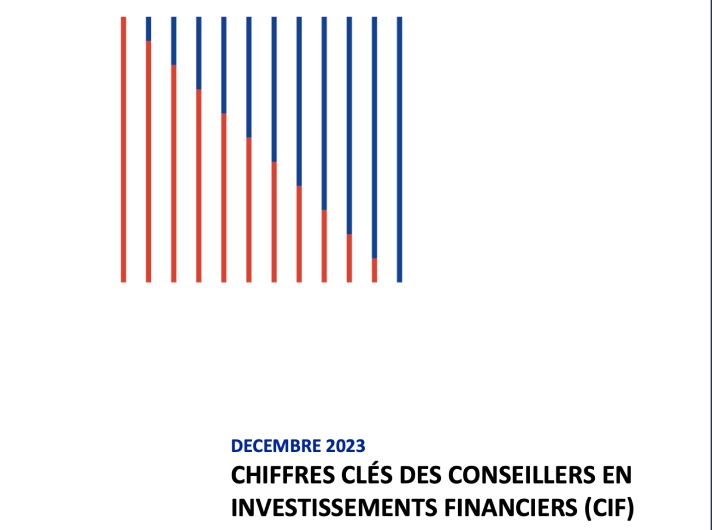 Chiffres cl&eacute;s des conseillers en investissements financiers
